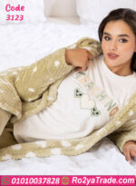 طقم شتوي هودي حريمي