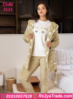 طقم شتوي هودي حريمي