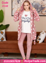 بدلة قطيفة شتوي حريمي بروب