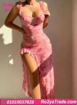 لانجري ورد طويل حريمي