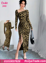 لانجري تايجر طويل حريمي بتصميم سكسي جذاب، خامة مرنة ومريحة، وان سايز مناسب لمعظم الأجسام – كود 346