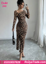 لانجري تايجر طويل حريمي بتصميم سكسي جذاب، خامة مرنة ومريحة، وان سايز مناسب لمعظم الأجسام – كود 346