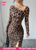 لانجري تايجر طويل حريمي بتصميم سكسي جذاب، خامة مرنة ومريحة، وان سايز مناسب لمعظم الأجسام – كود 346