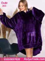 هودي بيتي حريمي شتوي قطيفة