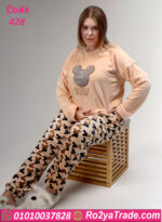 بيجامة شتوي حريمي بيج سايز ميكي