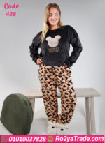 بيجامة شتوي حريمي بيج سايز ميكي