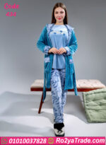 بيجامة شتوي حريمي بالروب