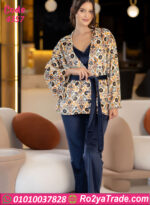 بيجامة قطيفة شيك