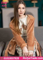 بيجامة حريمي شتوي مع روب