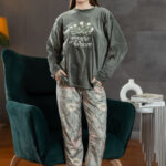 بيجامة حريمي شتوي قطعتين