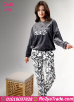 بيجامة شتوي حريمي وان سايز