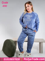 بيجامة شتوي حريمي بيج سايز