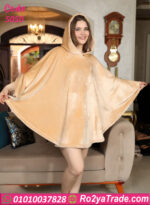 بونشو شتوي حريمي هوم وير قطيفة ناعمة