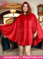 بونشو شتوي حريمي قطيفة للدفا في الشتاء