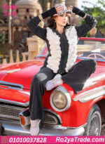 ترنج حريمي شتوي بالهودي والفرو