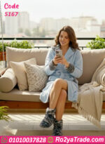 روب حريمي شتوي قصير