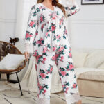 بيجامة حريمي شتوي بيج سايز