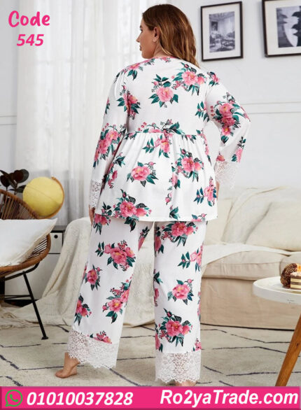 بيجامة حريمي شتوي بيج سايز