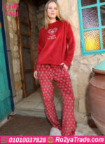 بيجامة حريمي وان سايز شتوى