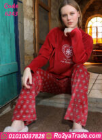 بيجامة حريمي وان سايز شتوى