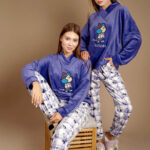 بيجامة حريمي شتوي قطعتين