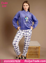 بيجامة حريمي شتوي قطعتين