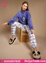 بيجامة حريمي شتوي قطعتين