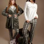 ترينج قطيفة شتوي بالروب