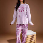 بيجامة حريمي شتوي قطعتين