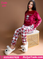 بيجامة حريمي شتوي قطعتين
