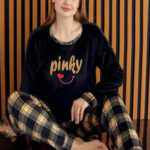 بيجامة حريمي شتوي قطيفة