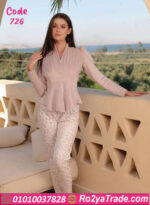 بيجامة شتوي حريمي قطيفة