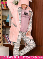 بيجامة شتوي حريمي وان سايز