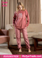 بيجامة شتوي مريحة حريمي