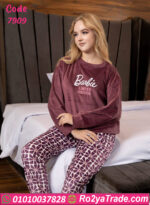 بيجامة باربي شتوي حريمي