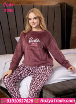 بيجامة باربي شتوي حريمي