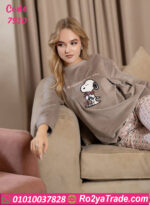 بيجامة سنوبي شتوي حريمي