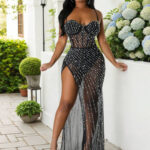 لانجري طويل شفاف