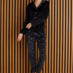 بيجامة حريمي شتوي بيج سايز