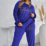 بيجامة حريمي شتوي بيج سايز