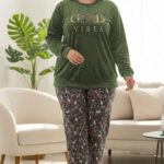 بيجامة حريمي شتوي بيج سايز