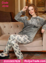 ترنج شتوي قطيفة حريمي