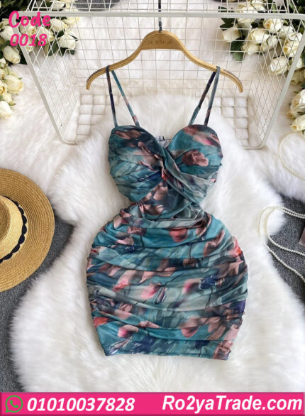 دريس صيفي قصير مشجر