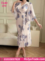 دريس صيفي طويل وردي