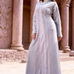 عباية بيتي حريمي شتوي بقبعة