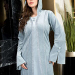 عباية بيتي حريمي شتوي بقبعة