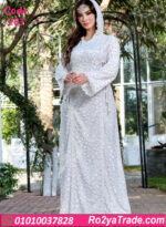 عباية بيتي حريمي شتوي بقبعة