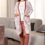 بيجامة شتوي 3 قطع حريمي