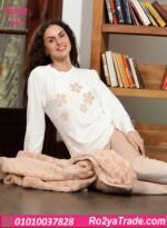 بيجامة شتوي حريمي بالروب