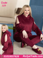 بيجامة شتوي حريمي قطعتين